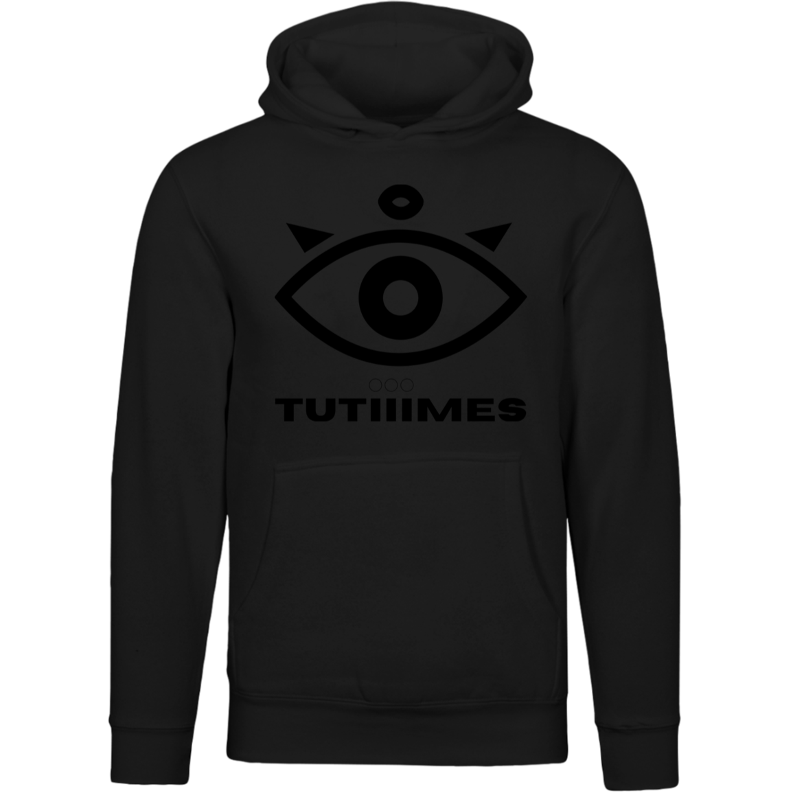 TUTIIIMES Premium Hoodie BLACK