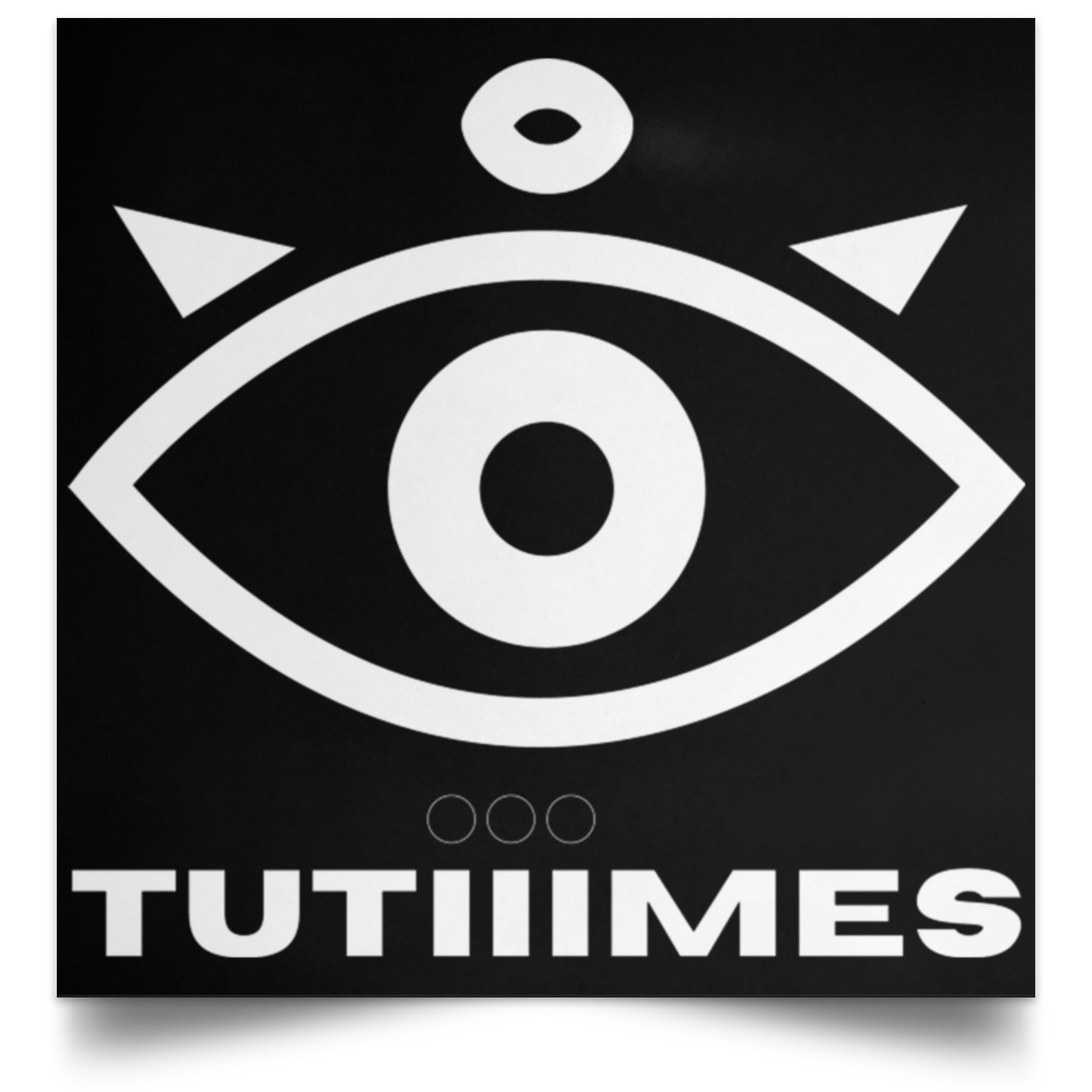 TUTIIIMES Poster BLACK