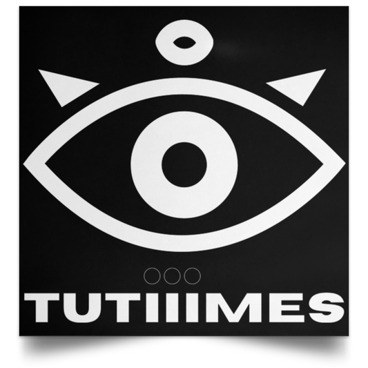 TUTIIIMES Poster BLACK