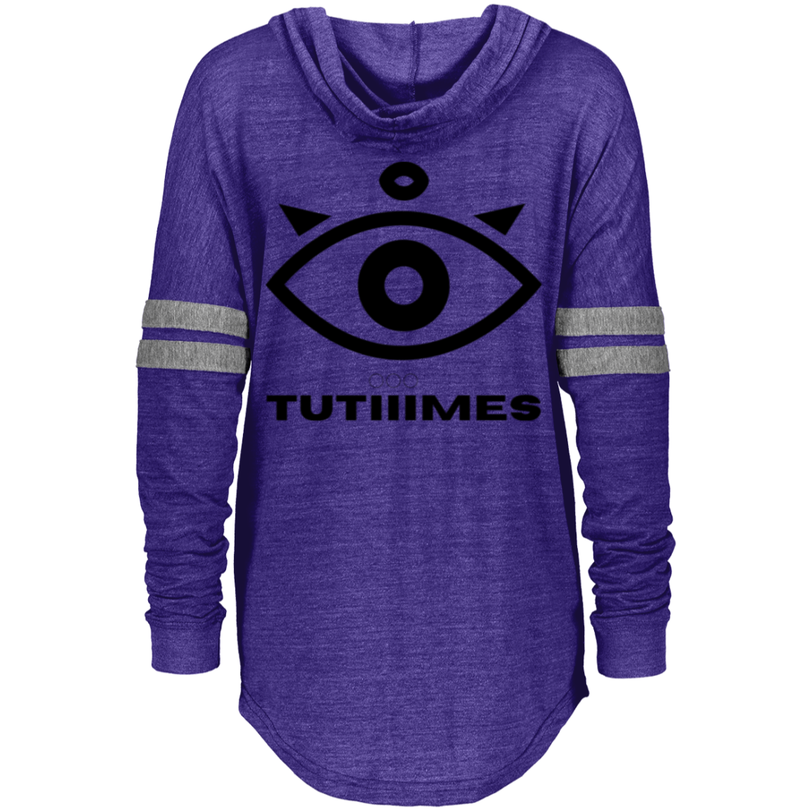 TUTIIIMES Ladies Hooded Low Key Pullover