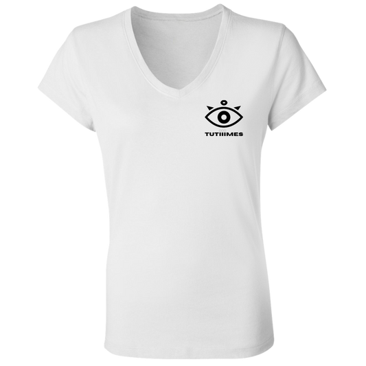 TUTIIIMES Ladies V-Neck T-Shirt