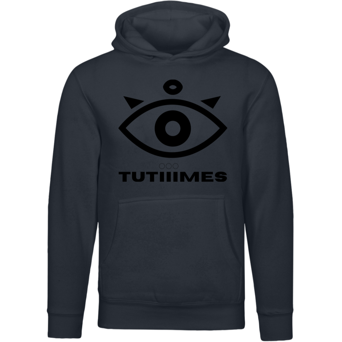 TUTIIIMES Premium Hoodie BLACK