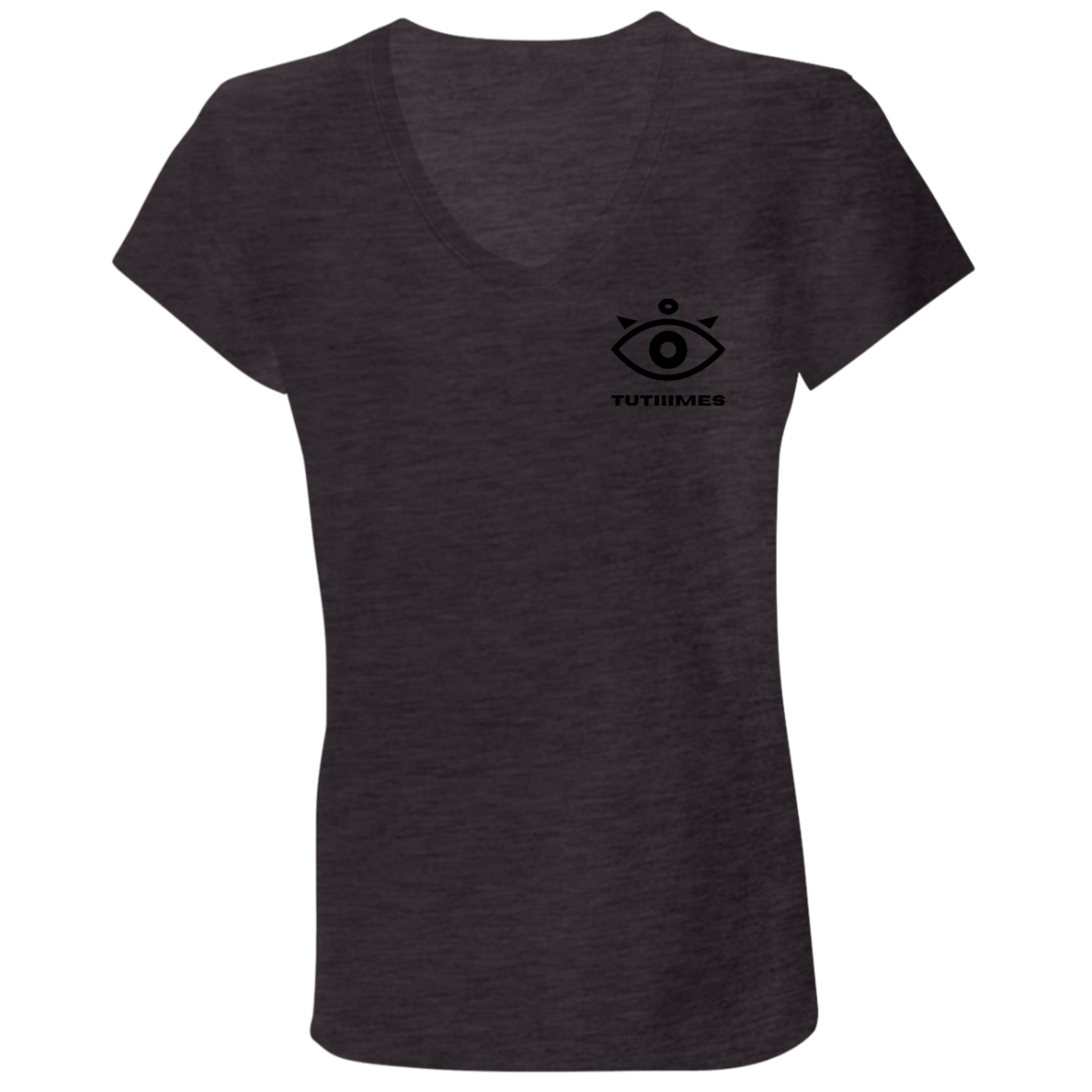 TUTIIIMES Ladies V-Neck T-Shirt