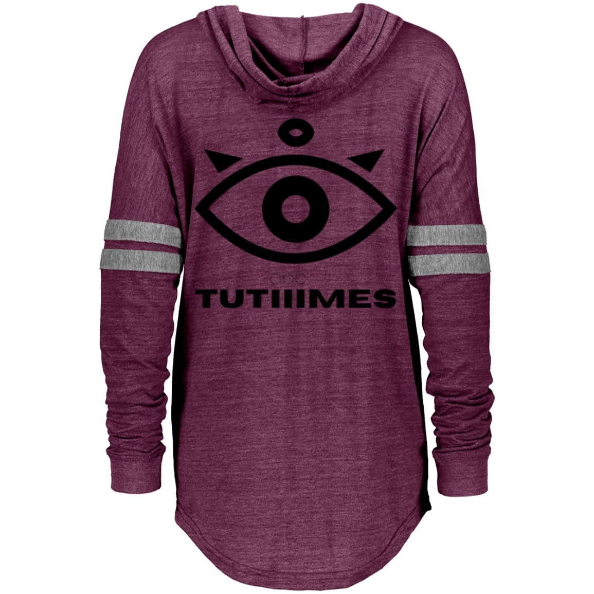 TUTIIIMES Ladies Hooded Low Key Pullover