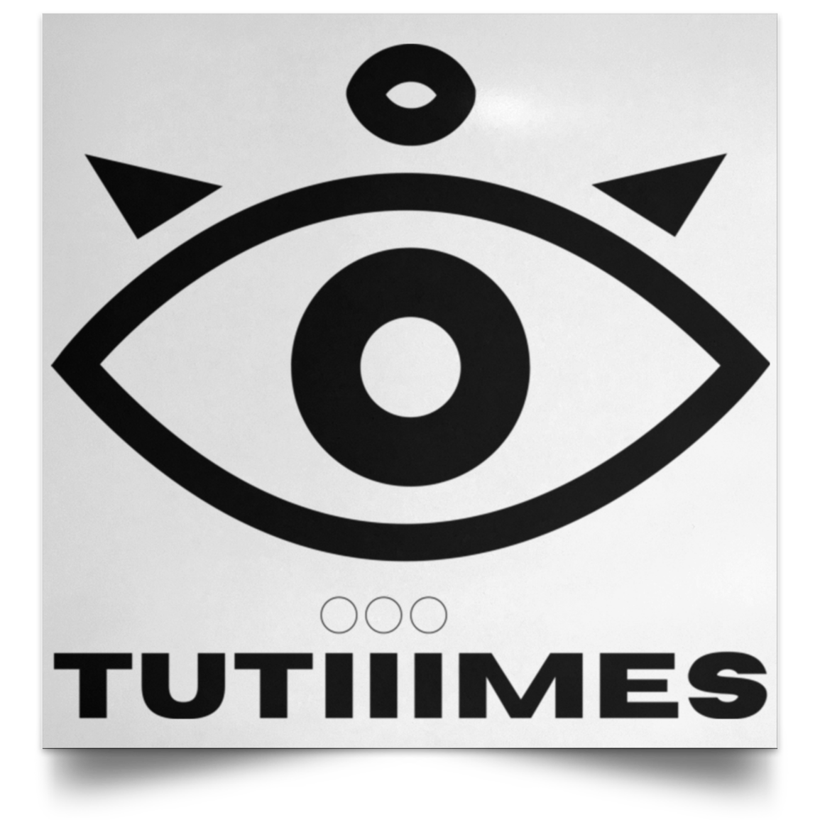 TUTIIIMES Poster WHITE