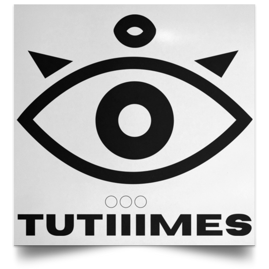 TUTIIIMES Poster WHITE