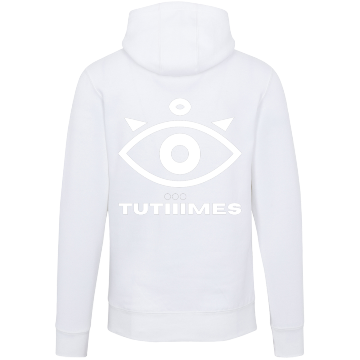 TUTIIIMES Premium Hoodie WHITE