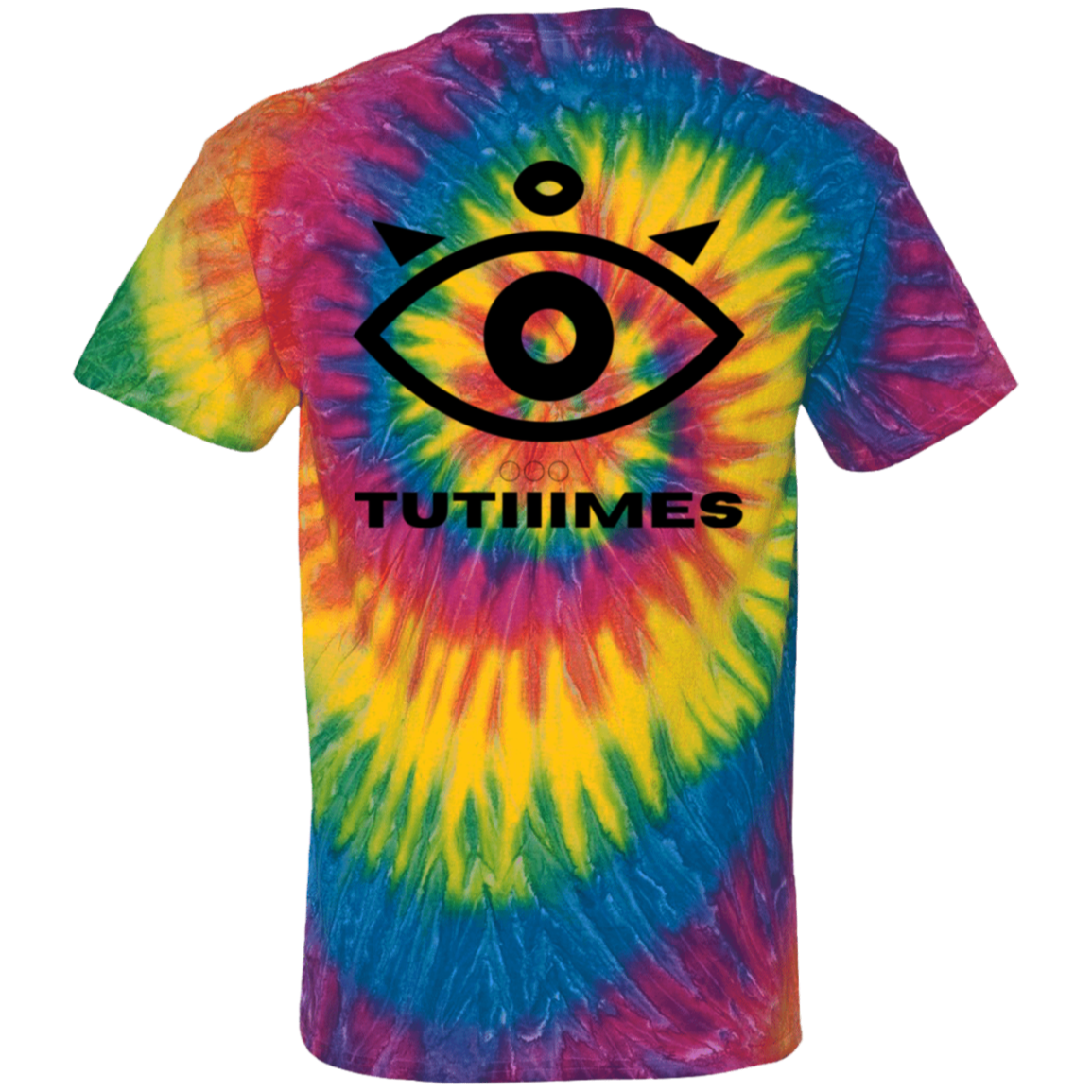 TUTIIIMES 100% Cotton Tie Dye T-Shirt