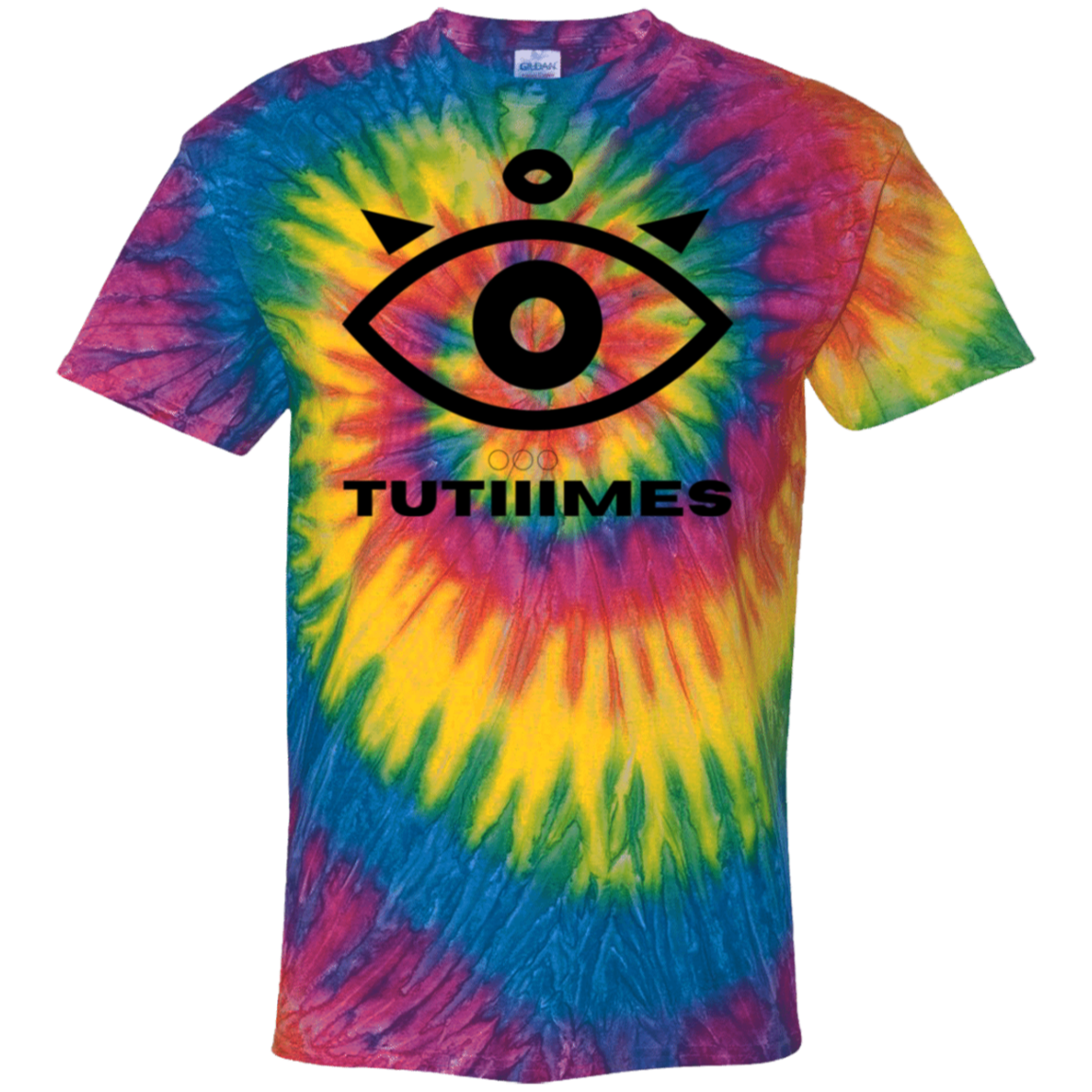 TUTIIIMES 100% Cotton Tie Dye T-Shirt